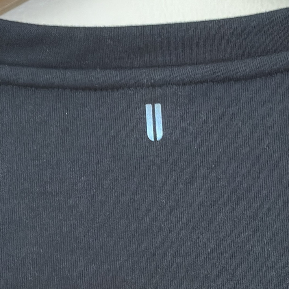 NOBULL Athletic Sweatshirt Mens Fleece Lined Long Sleeve Pullover Black Size L - Picture 7 of 10